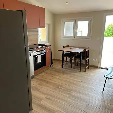 아파트 Cosy Star - Brand New Flat With Terrace Seaview Flat Ac For 4 앙티브