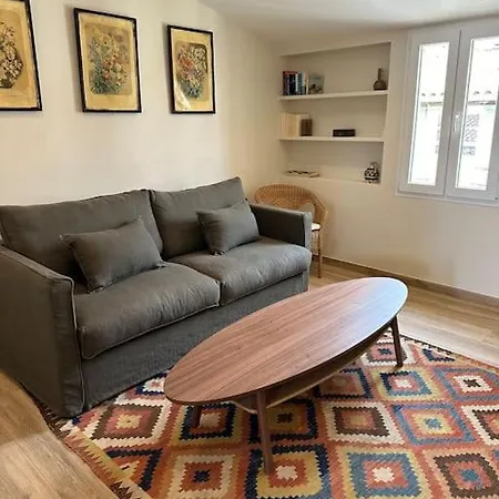 Cosy Star - Brand New Flat With Terrace Seaview Flat Ac For 4 앙티브