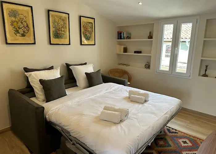 Cosy Star - Brand New Flat With Terrace Seaview Flat Ac For 4 أنتيب